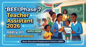 BEEI Phase 7 Teacher Assistant 2026: Apply on SAYouth.mobi Without Using Data